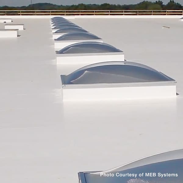 commercial roof restoration rubber