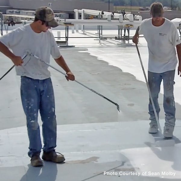 Built-Up Roof Restoration Coating System